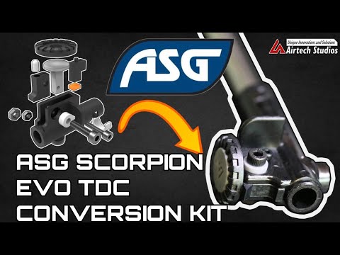 Top-Down-Center (TDC) Bracket Integration Kit for: ASG Scorpion 3A1 Evo Hop-up Chamber by Airtech