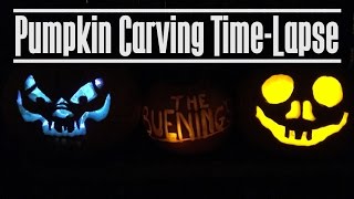 Pumpkin Carving Time-lapse