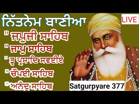 12 March 2024 |Nitnem sahib full path fast |Nitnem Panj bania |ਨਿਤਨੇਮ ਪੰਜ ਬਾਣੀਆ | japji sahib 377