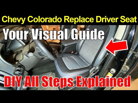 ✅ How to Replace Driver Seat Cover on Chevy Colorado or GMC Canyon