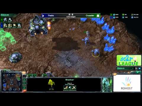 sc2ro League  gD w4   Crusader vs Thebis