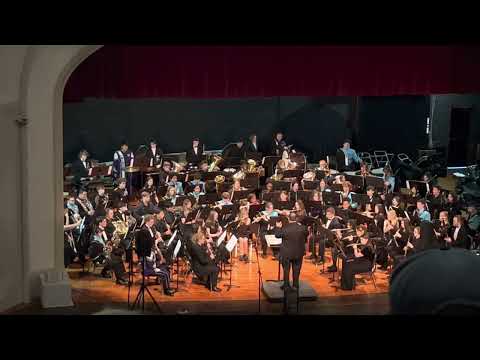 Wind Ensemble at Montevallo High School Honor Band