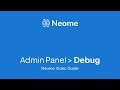 Admin Panel Debug