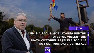 Cum s-a făcut mobilizarea pentru protestul violent din Piața Victoriei