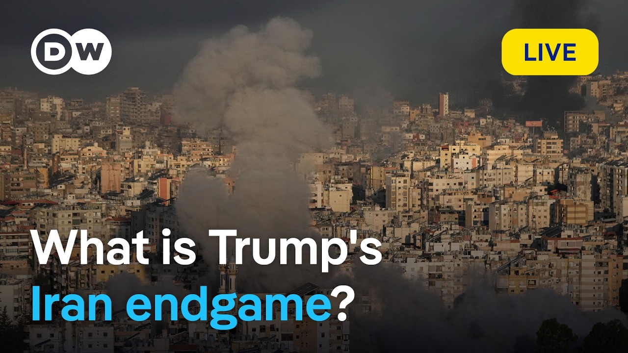 Livestream: Mixed messaging from Washington leave Iran war aims unclear | DW News