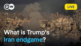 Livestream: Mixed messaging from Washington leaves Iran war aims unclear | DW News
