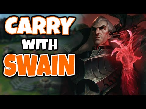 I decided to try to carry with SWAIN MID, it went quite well. | Challenger Swain - League of Legends