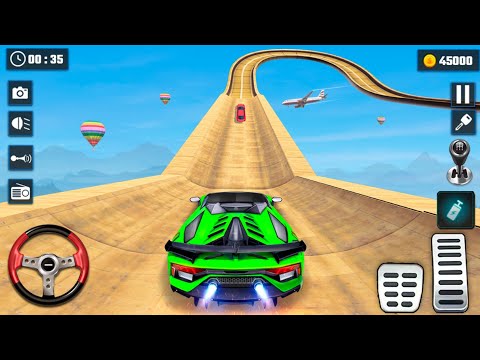 Impossible Ramp Car Racing Challenge 😈 | Car Stunts in the Sky