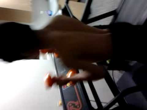 Kota Fujishima in work out room being BAKA :)