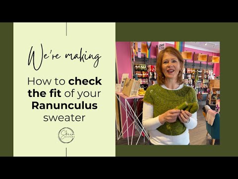 All about the Ranunculus sweater