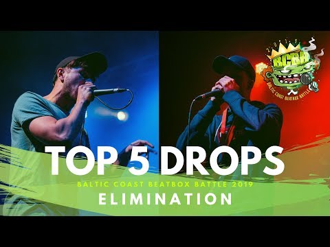 TOP 5 DROPS | Baltic Coast Beatbox Battle 2019 | Solo Elimination
