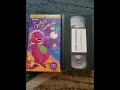 Barney In Outer Space 1998 Screener VHS Opening And Closing