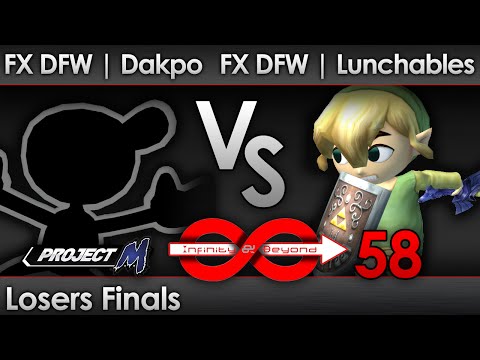 IaB! 58 PM - FX DFW | Dakpo (GnW) vs FX DFW | Lunchables (Toon Link) - Losers Finals