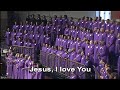 "Jesus I Love You" Edwin Hawkins - FBCG Combined Choir