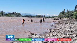Con intensiva búsqueda fue encontrado cuerpo del menor arrastrado por el río Tinguiririca
