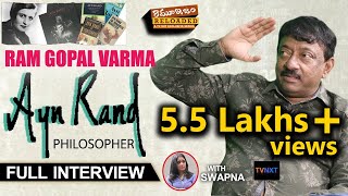 Rgv on Ayn Rand (Philosopher) | Ramuism Reloaded | Exclusive Interview | TVNXT Hotshot video