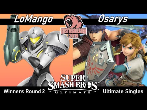 FirstDegreeBurn 2019 - LoMango (Samus) vs Osarys (Link, Ike) Winners Round 2 | SSBU