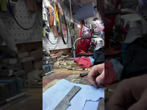 Rifle Blueing a Damascus Blade