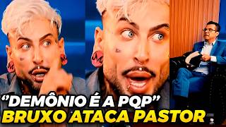 BRUXO FAMOSO DO INSTAGRAM ATACA PASTOR EM DEBATE