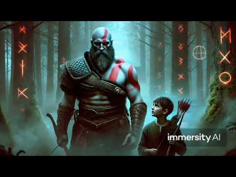 🔥 Kratos: The God of War – A Tale of Vengeance & Glory