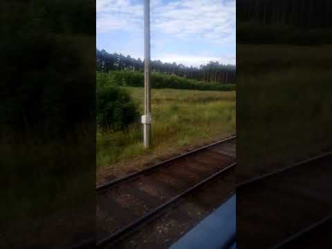 Fragment trasy TLK KORSARZ z Krakowa do Ustki