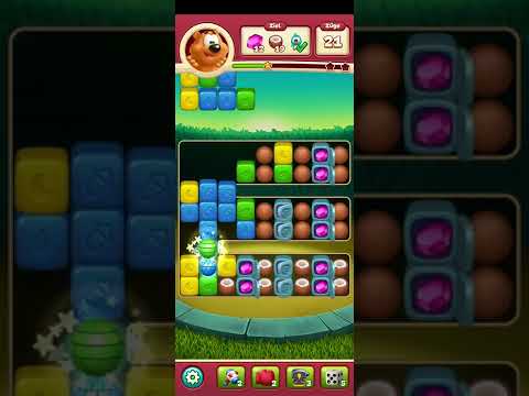 Toon blast Level 2440 bomb+arrow 3 stars