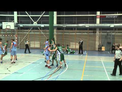 3 liga koszykówki: MKKS Rybnik - RKK AZS Racibórz: pierwsza kwarta [21.12.2013]