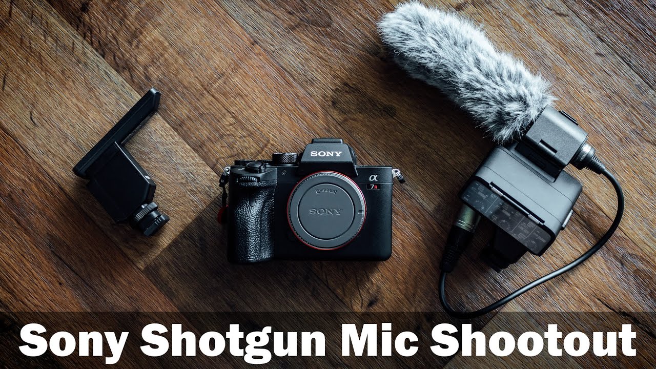 Sony Shotgun Mic Shootout - XLR-K3M (ECM-XM1) vs ECM-B1M