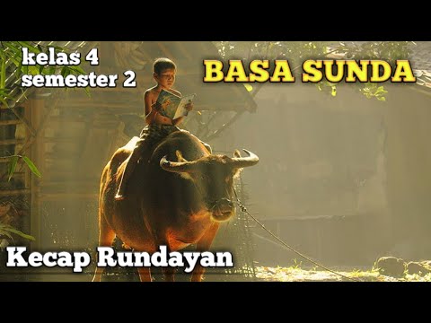 Basa Sunda kelas 4 Kecap Rundayan