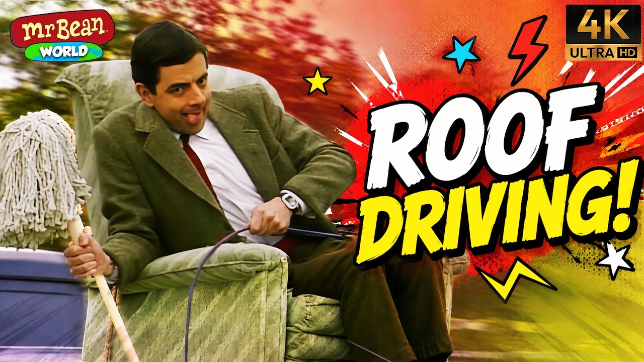 Crazy Driving Day | Mr Bean World | Season 1 Episode 10 | 4K
