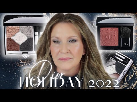 DIOR HOLIDAY 2022 | 5 Couleurs Couture Eyeshadow Galactic  | Three Looks | Holiday Makeup