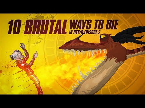 10 HORRIBLE Ways to Die in HTTYD |  ⚠️ Graphic Warning  ⚠️