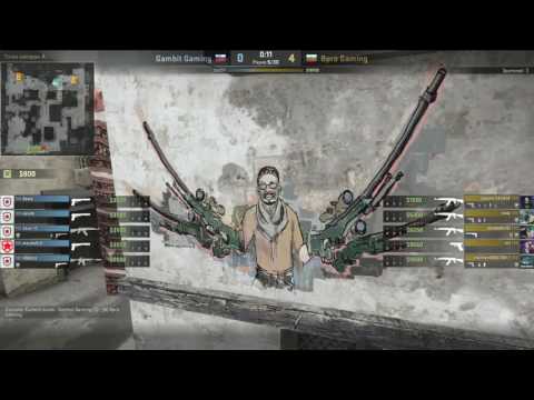 Bpro vs Gambit @ ESWC 2016 - Dust2