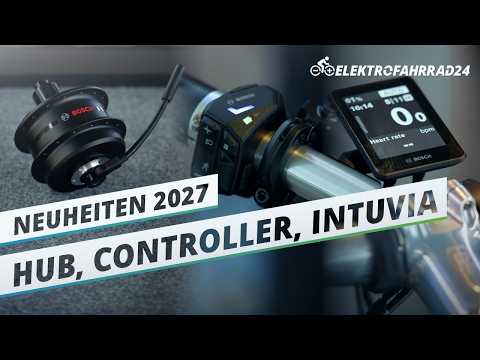 Bosch E-Bike Neuheiten 2027 🆕 Hub-Motor, LED Controller & Intuvia 200