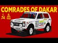 Soviet 4x4s Vs Dakar Lada Niva Poch And Lada Samara T3