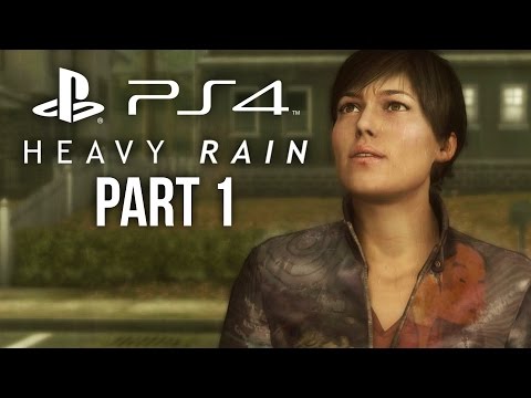 Heavy Rain PS4 Gameplay Walkthrough Part 1 - INTRO/PROLOGUE