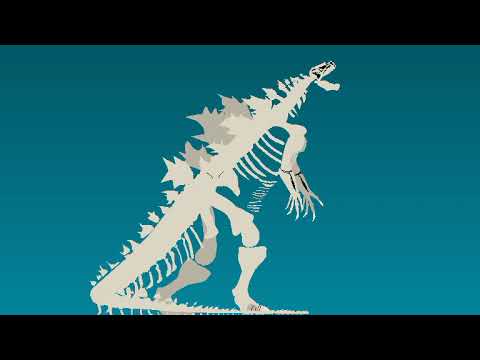 skeleton godzilla 2019~2021