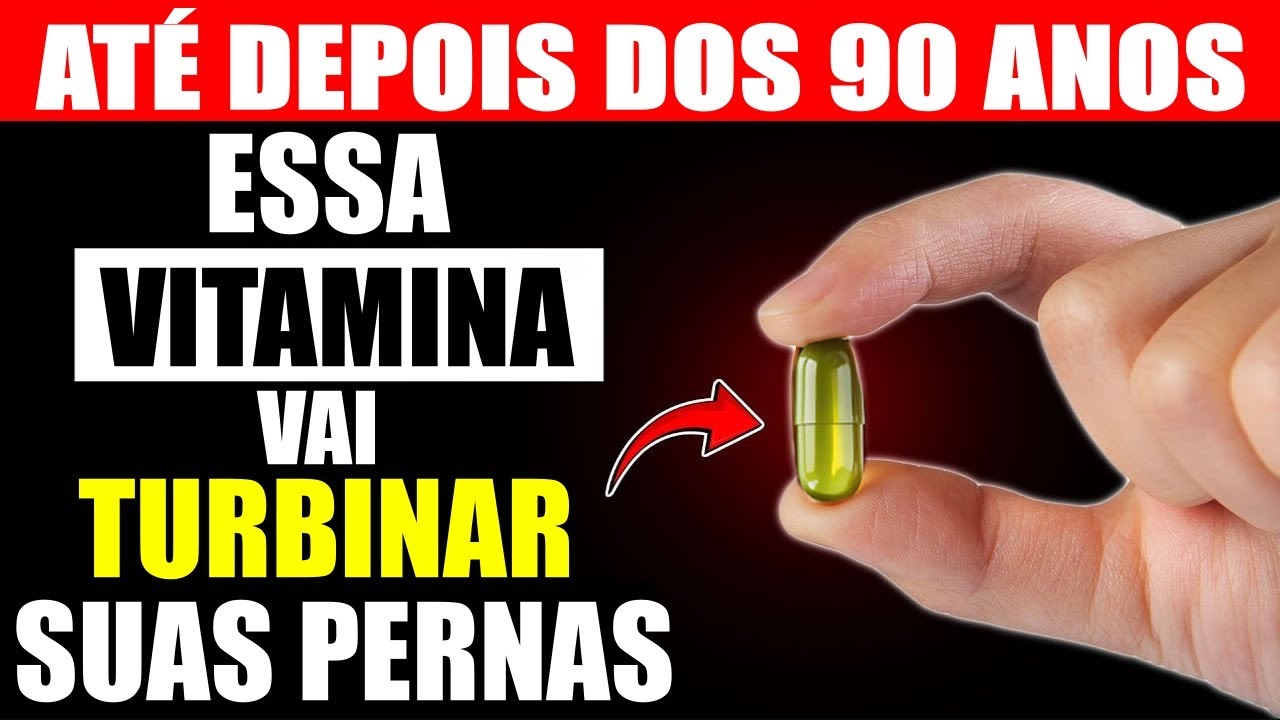 TOP 7 VITAMINAS Para Fortalecer Suas PERNAS! Previna Cãibras Nas Pernas em Idosos