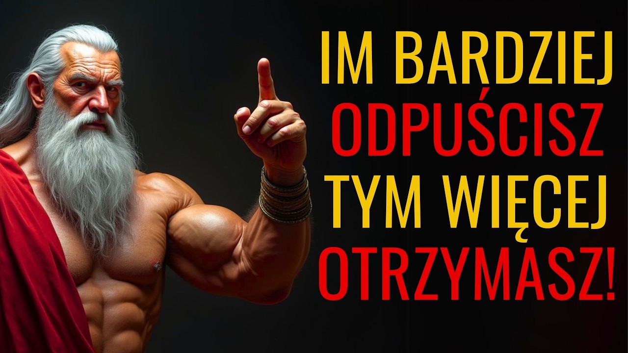 Jeśli NAPRAWDĘ CZEGOŚ PRAGNIESZ, PUŚĆ TO i PRZYCIĄGNIJ | STOICKIE PRAWO PRZYCIĄGANIA