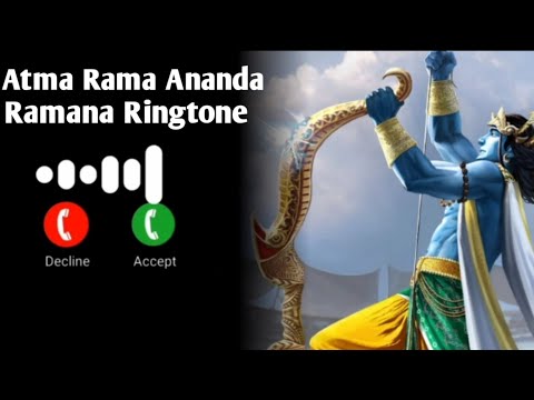 Atma Rama Ananda Ramana Ringtone | #lordrama #bgm ringtone | Brotha V | #ringtone #new #bgm #shorts