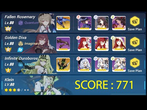 [Honkai Impact 3] Redlotus Bio-Mech - FR/GD/IO -Score 771 (D407)