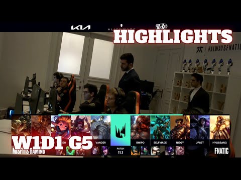 Misfits vs Fnatic - Highlights | Week 1 Day 1 S11 LEC Spring 2021 | MSF vs FNC