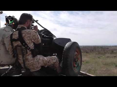 استهداف قوات النظام على جبهة النعيمة بالشيلكا من قبل لواء المعتصم بالله النخبة