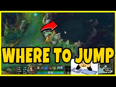 NIDALEE WALL JUMPING GUIDE IN SEASON 11! KNOW WHERE TO JUMP! - League of Legends