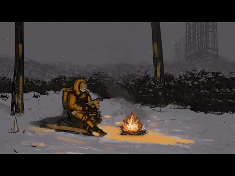 2 Hours of Post Apocalyptic Acoustic Guitar (S.T.A.L.K.E.R Inspired with campfire ambience)