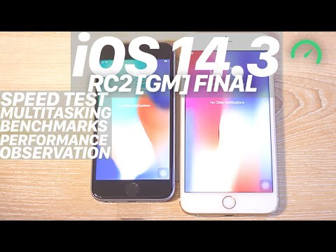 iOS 14.3 vs. iOS 14.2 - SPEED Test! Which is FASTER? [iOS 14.3 GM] [RELEASE CANDIDATE 2]