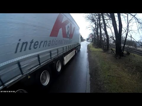WBB-097 Kamion centizés - Lorry close pass