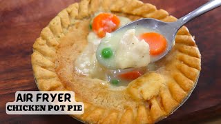 Chicken Pot Pie🥧 | How to cook Frozen Chicken Pot Pie in the Air Fryer | Air Fryer Recipes