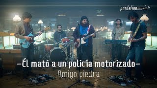 Music video thumbnail preview for Él mató a un policía motorizado - Amigo piedra (Live on PardelionMusic.tv) by El Mató a un Policía Motorizado