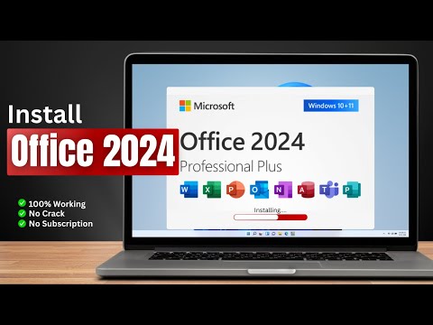 How to download and Install  Microsoft Office 2024 for FREE 💻 | Works on Windows 10 & 11 ✅